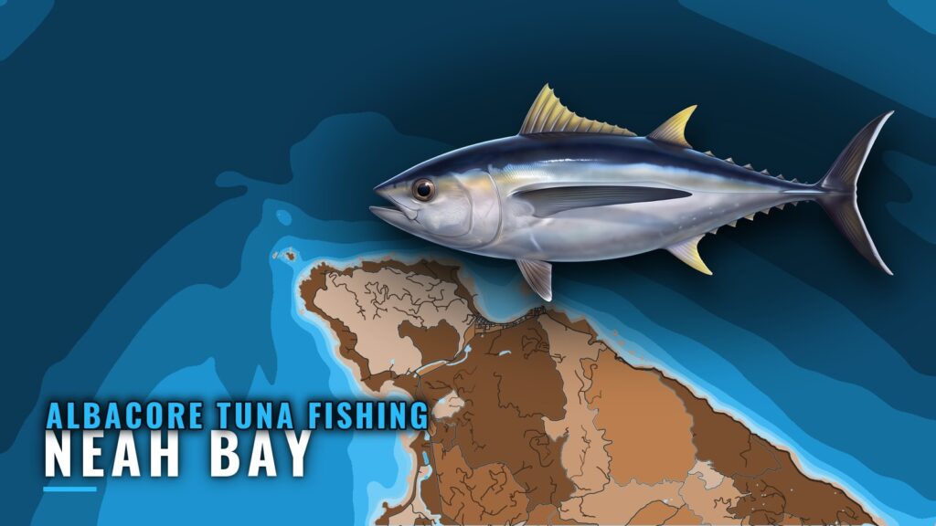 Albacore Tuna Fishing Out of Neah Bay: Range and Grounds