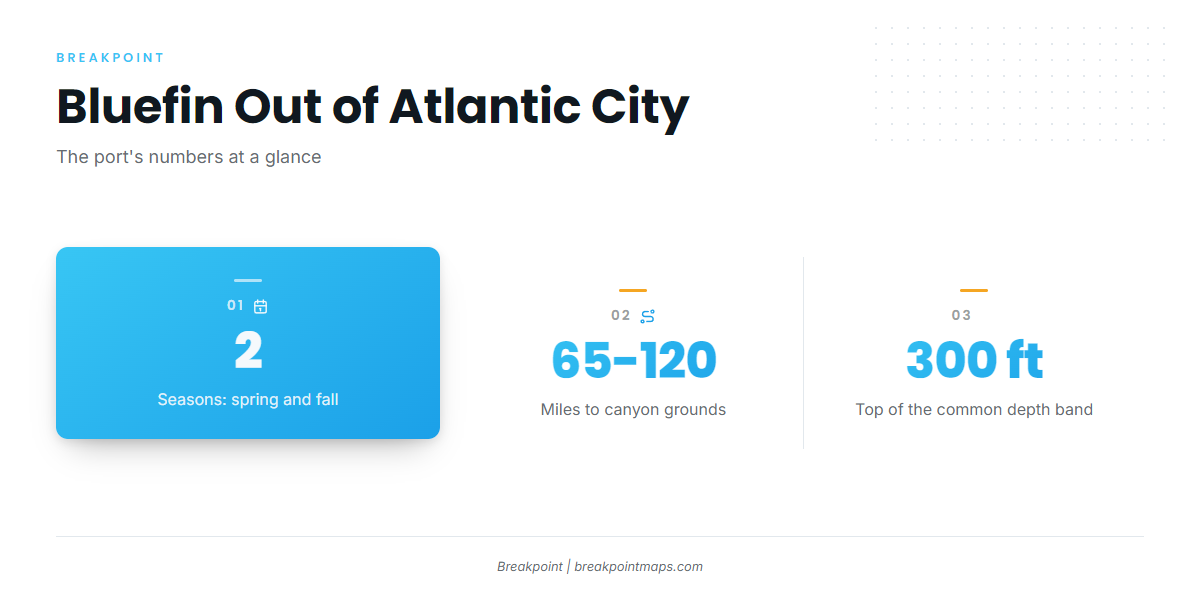What is the nearest NOAA station for Atlantic City? (Atlantic bluefin tuna fishing out of Atlantic City)