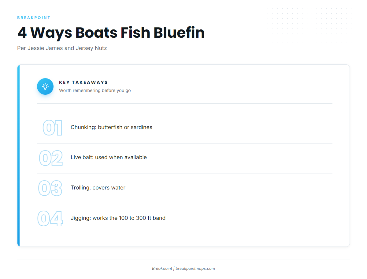 How bluefin are fished out of Atlantic City