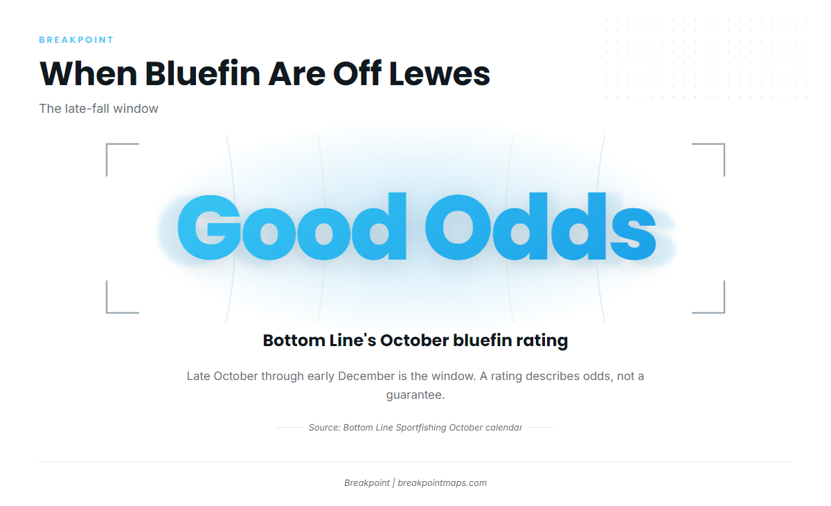 When bluefin are off Lewes