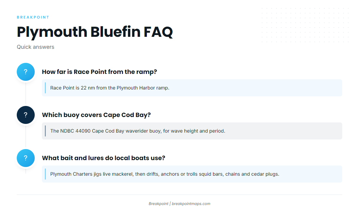 FAQ (Atlantic bluefin tuna fishing out of Plymouth)
