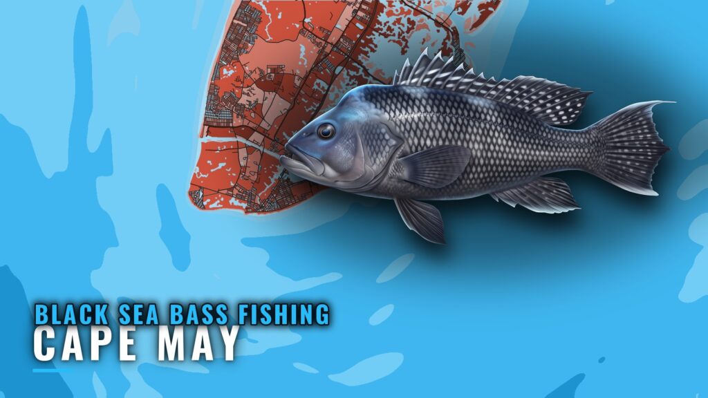 Black sea bass fishing out of Cape May: reefs, runs, months