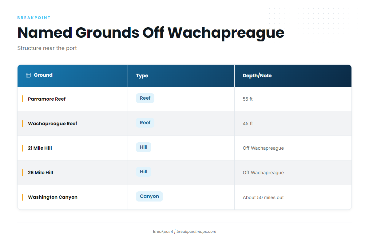 Grounds and Structure Off Wachapreague