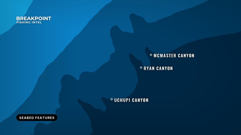 Named Seabed Features on the Breakpoint Map