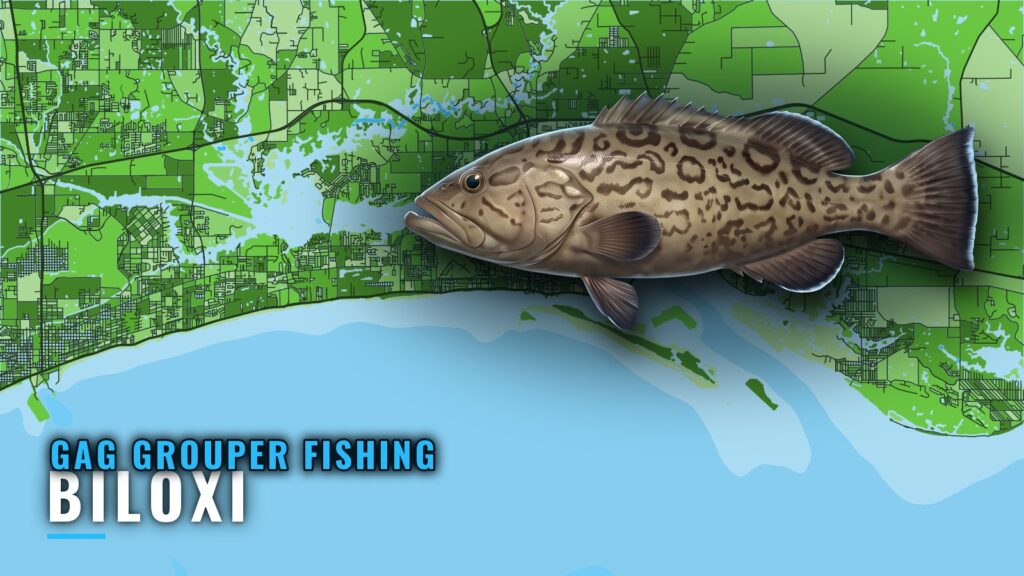 Gag Grouper Fishing Out of Biloxi: Grounds, Depths, Timing