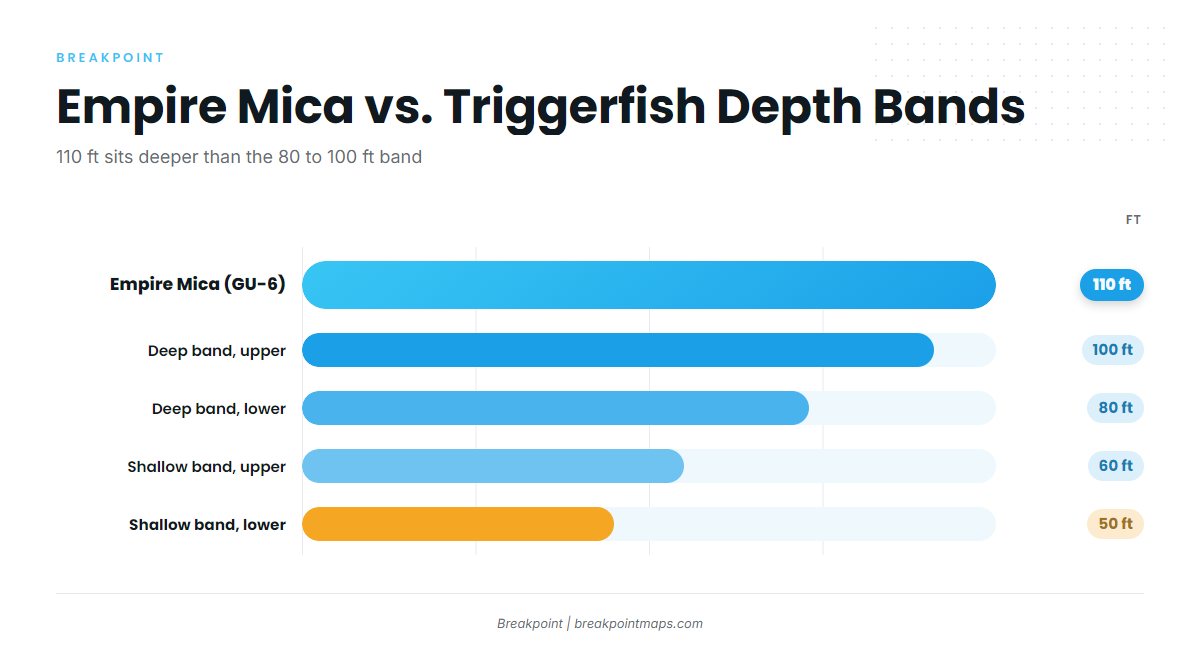 The deep wreck (Gray triggerfish fishing out of Port St. Joe)