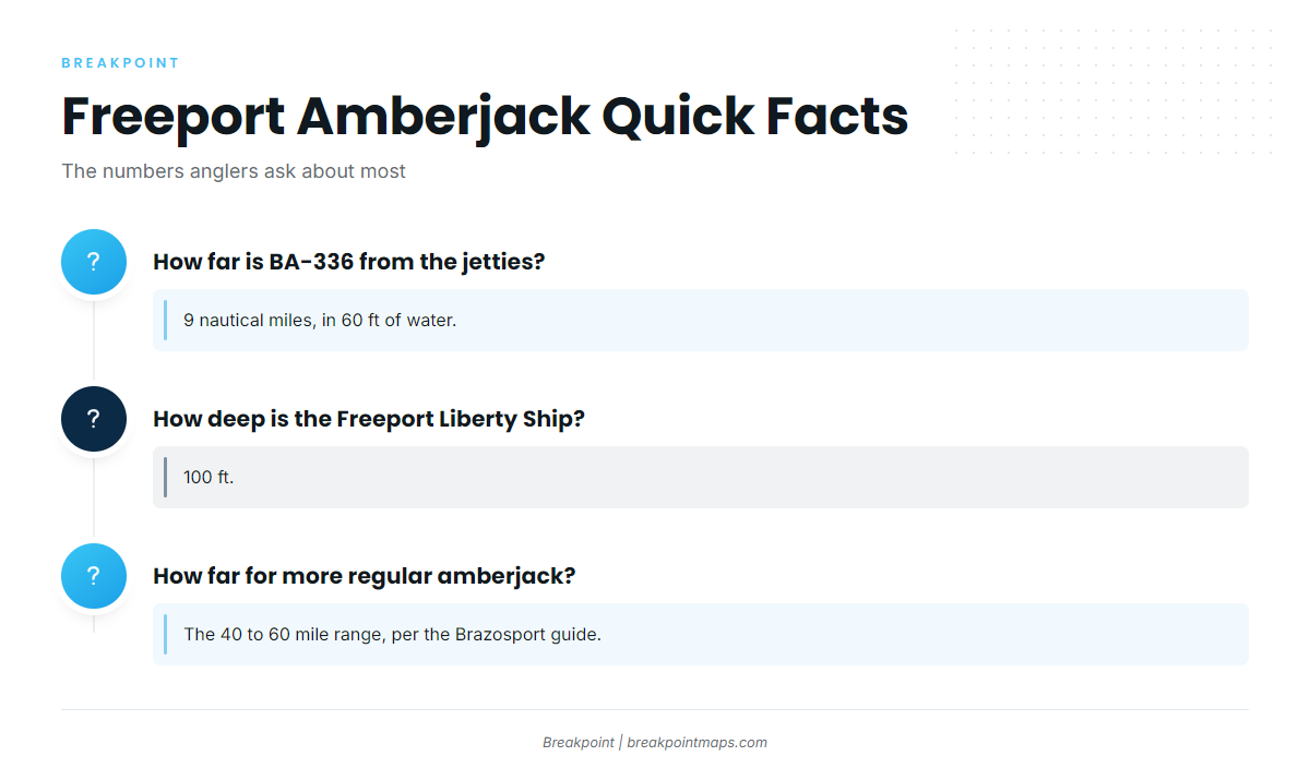 FAQ: Greater Amberjack Fishing Out of Freeport