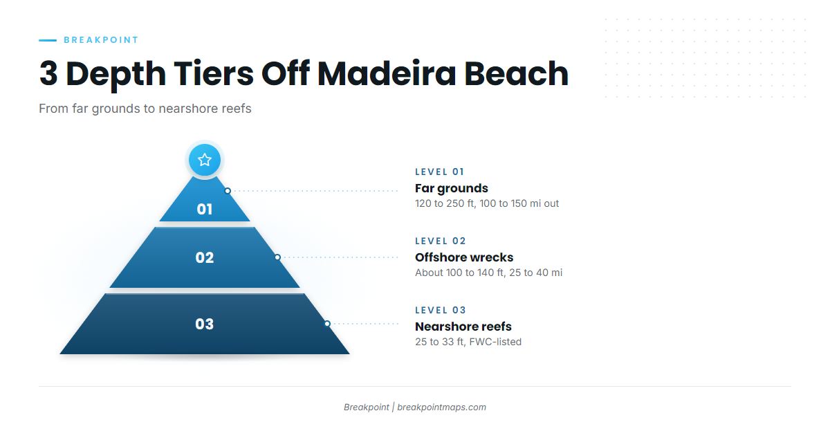 Grounds and structure off Madeira Beach
