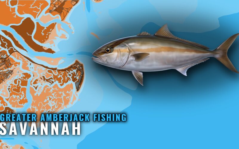 Greater Amberjack Fishing Out of Savannah: Grounds by Depth