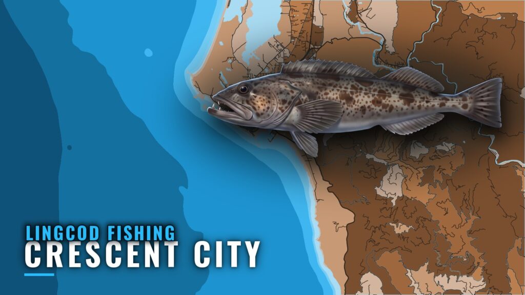Lingcod Fishing Out of Crescent City: Grounds and Methods