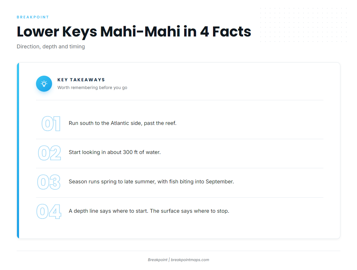 FAQ: mahi-mahi fishing out of the Lower Keys