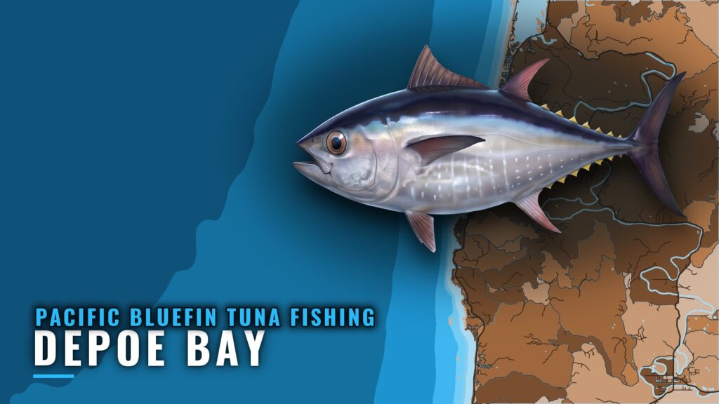 Pacific Bluefin Tuna Fishing Out of Depoe Bay, Oregon
