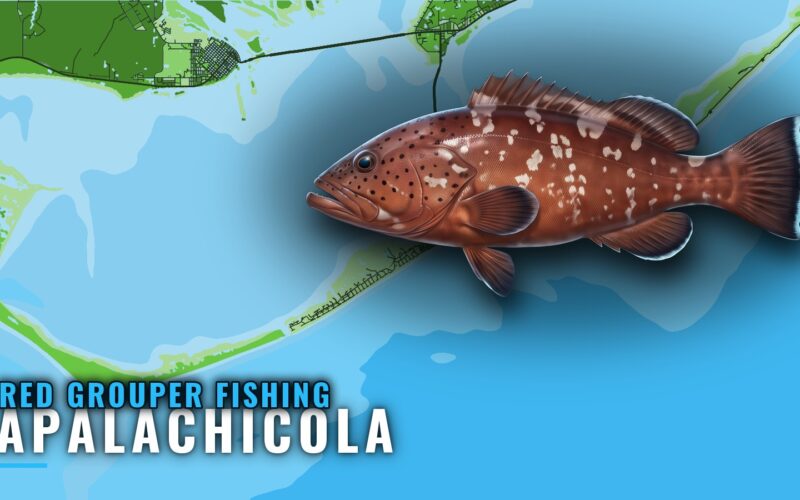 Red Grouper Fishing Out of Apalachicola: Reefs and Depths