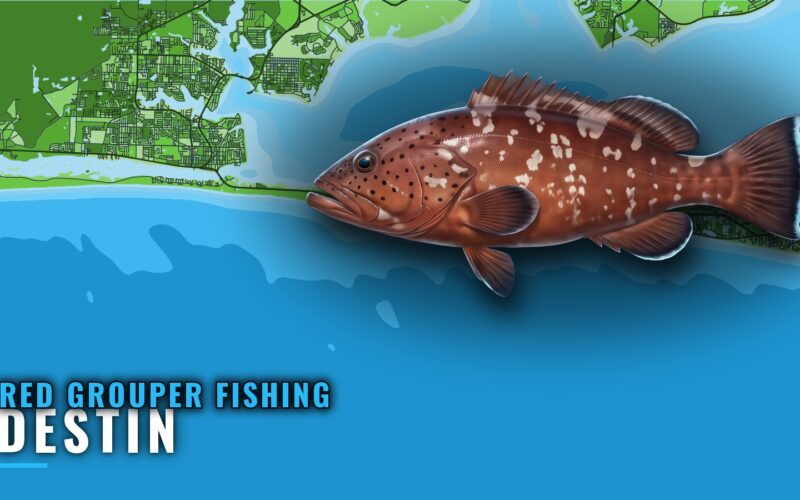 Red Grouper Fishing Out of Destin: Sites, Depths, Season