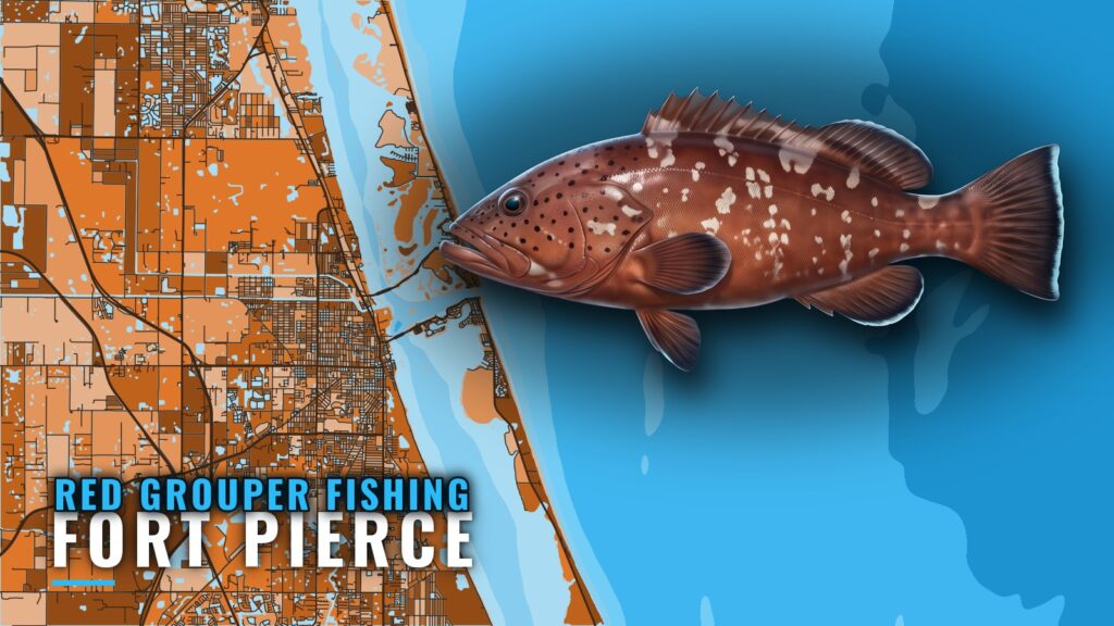 Red grouper fishing out of Fort Pierce: reefs and wrecks