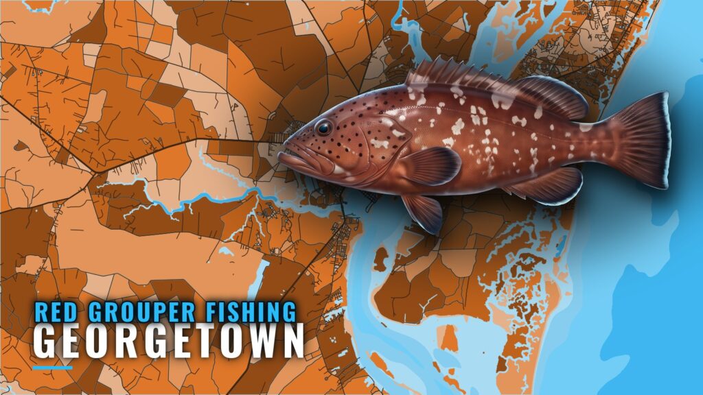 Red Grouper Fishing Out of Georgetown: Reefs and Depths