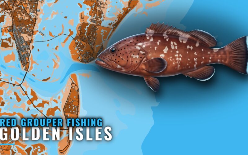 Red Grouper Fishing Out of Golden Isles: Reefs and Runs