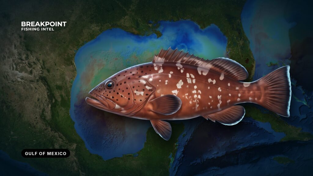 Red Grouper Fishing in the Gulf of Mexico: Bottom and Rules