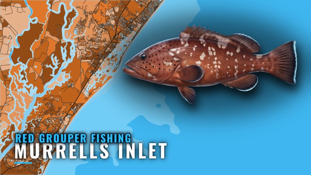 Red Grouper Fishing out of Murrells Inlet: Depth and Reefs