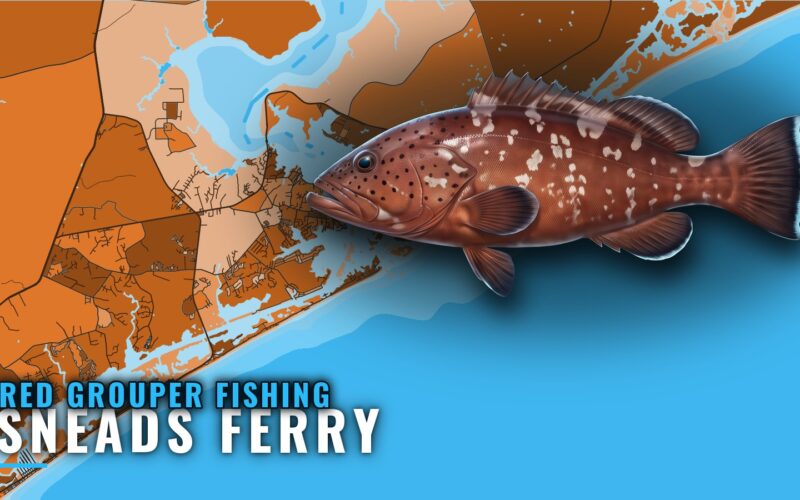 Red grouper fishing out of Sneads Ferry: depths and grounds