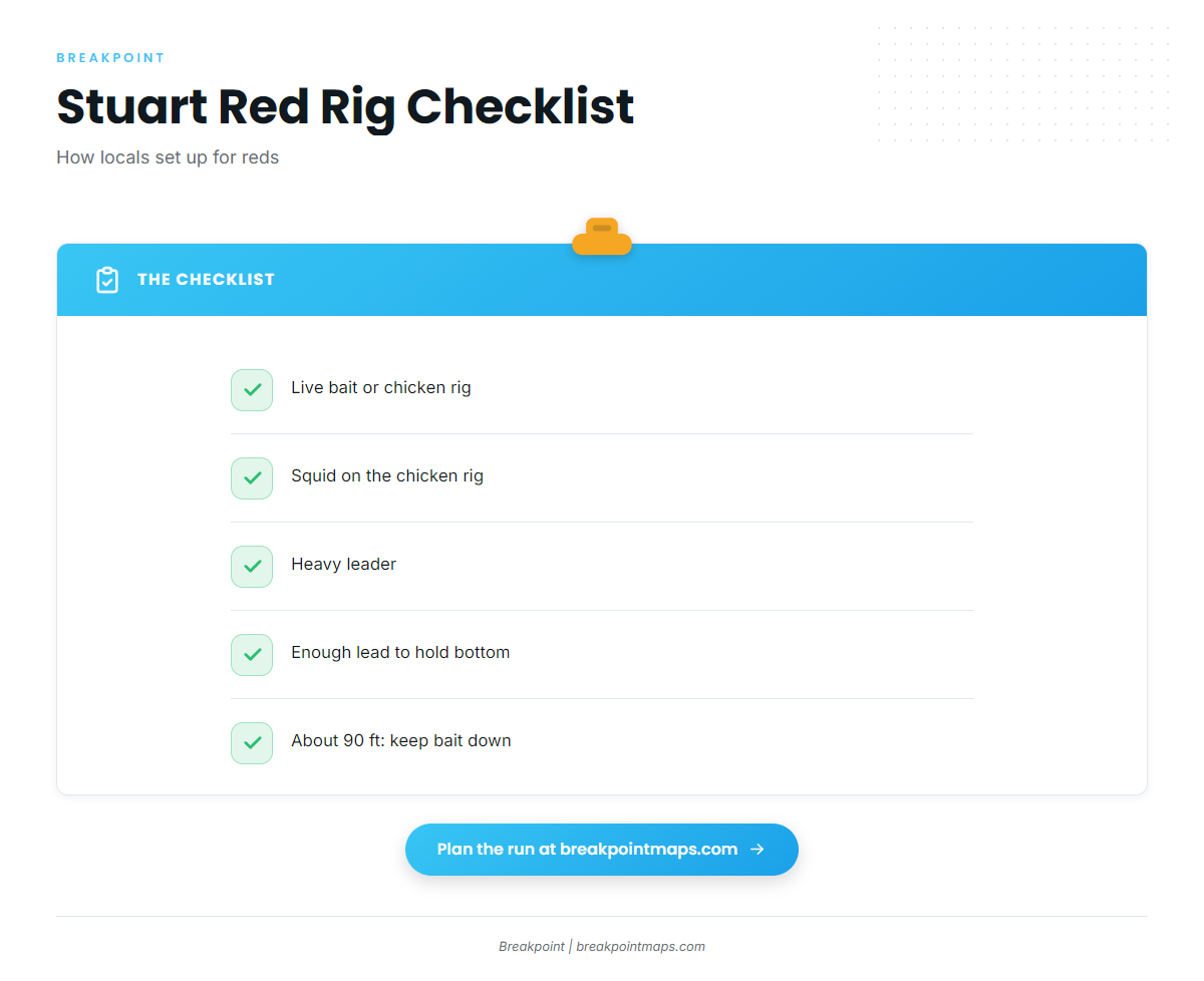 How reds are fished out of Stuart