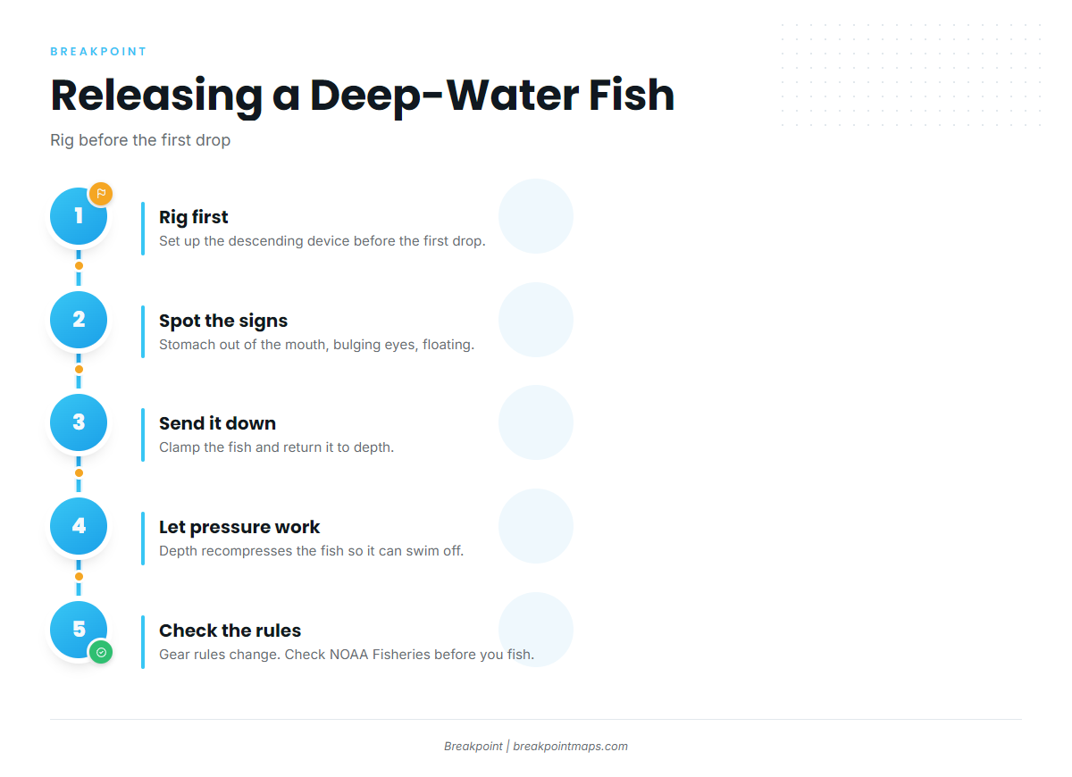Releasing Deep-Water Fish (Reef Fish Guides)