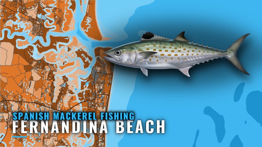 Spanish Mackerel Fishing Out of Fernandina Beach, Mapped