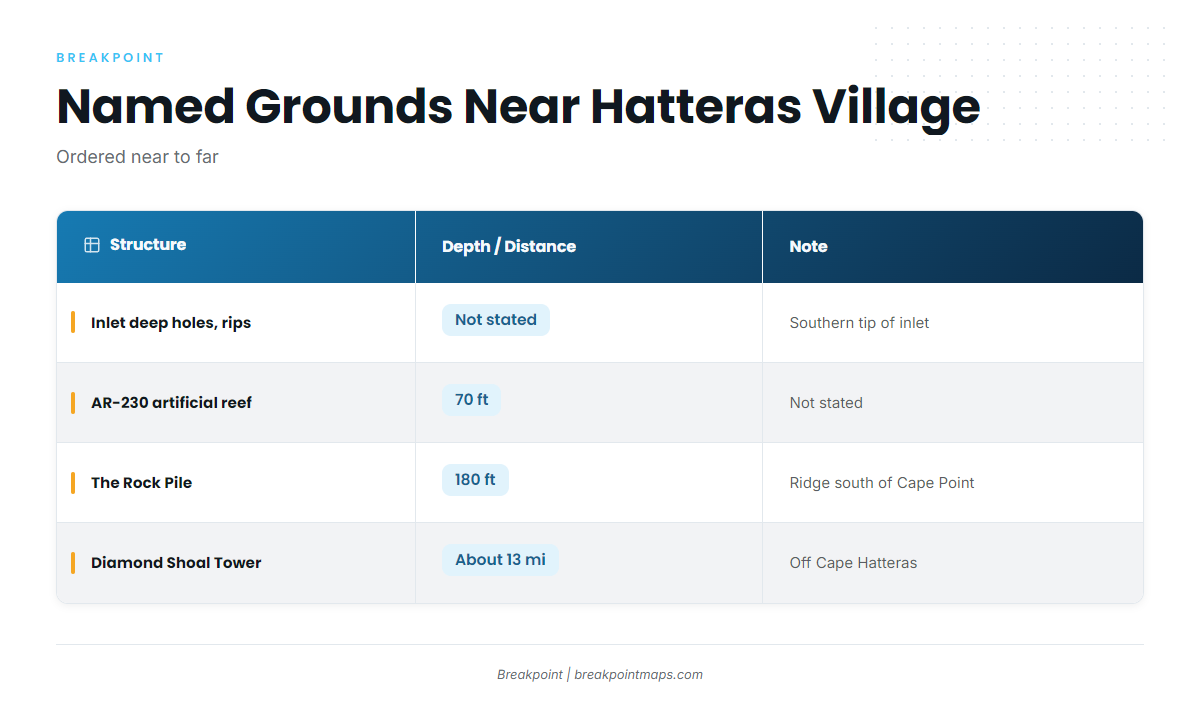 Grounds and Structure Near Hatteras Village