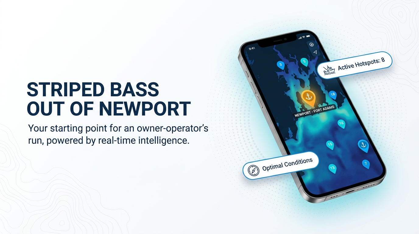 Hero (Striped bass fishing out of Newport)