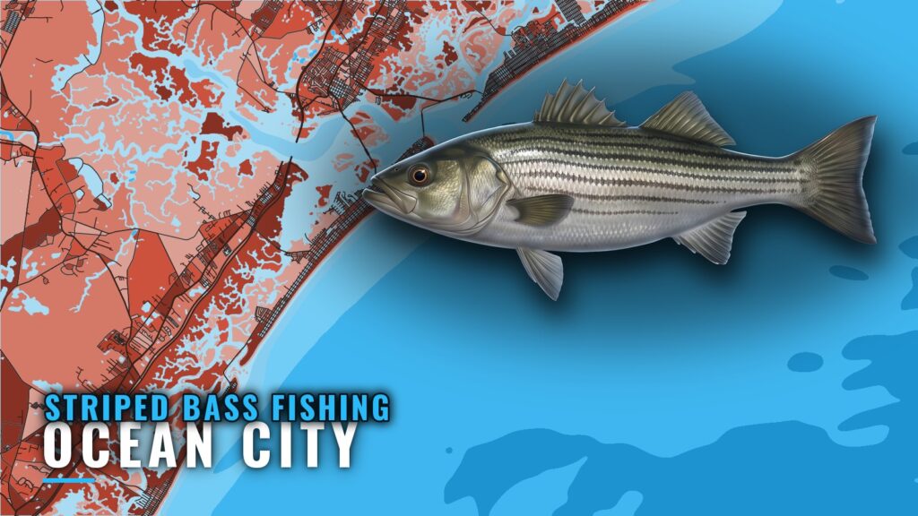 Striped Bass Fishing Out of Ocean City, NJ: Reefs and Runs