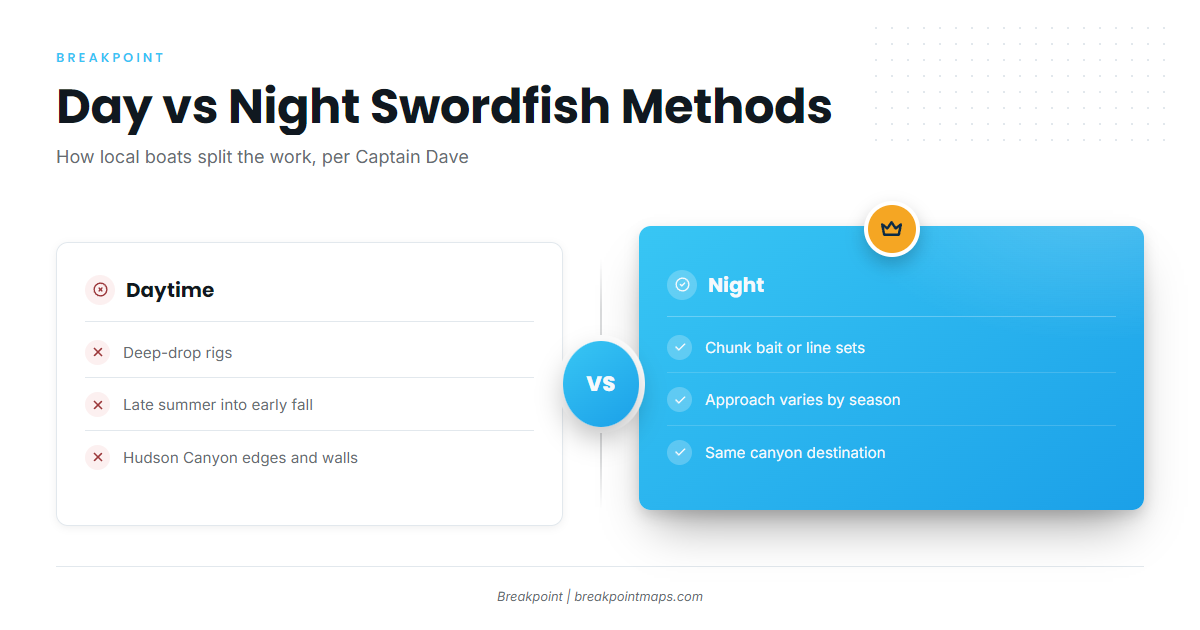 How Beach Haven boats fish swordfish