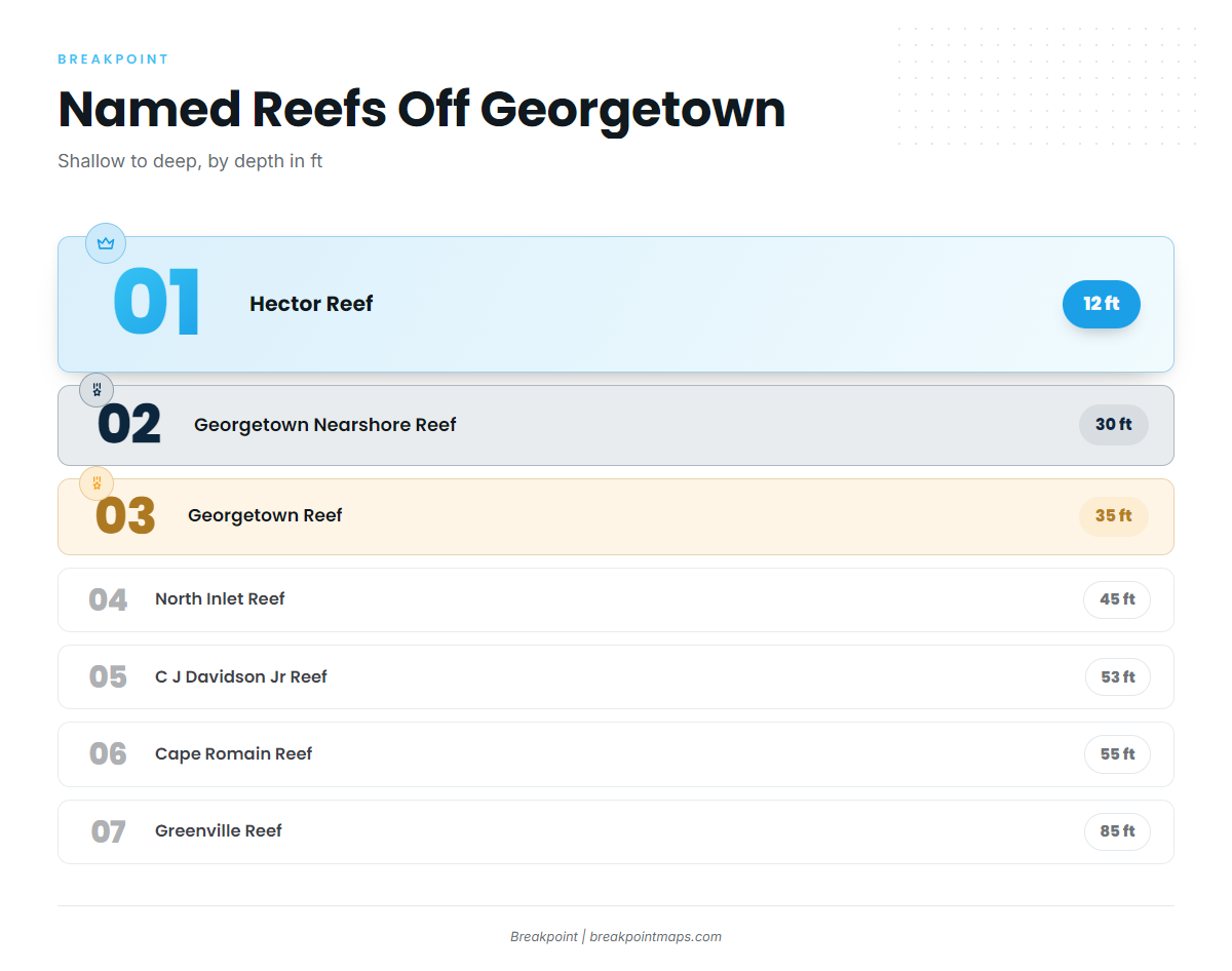 Named grounds and structure off Georgetown