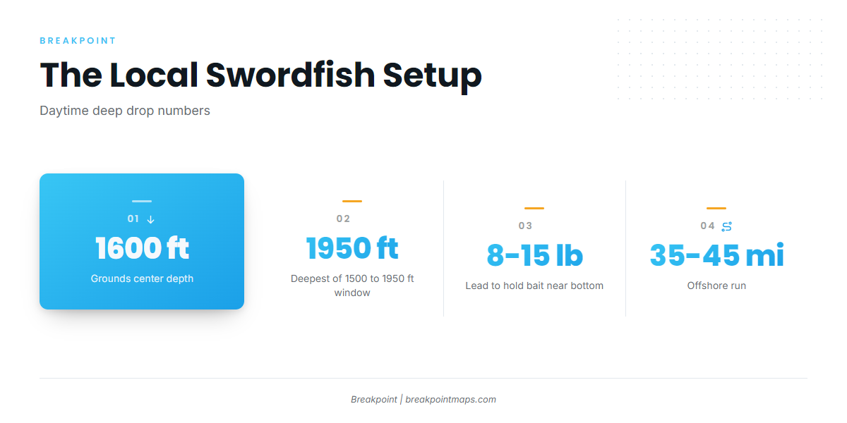 How swordfish are fished out of Sebastian Inlet