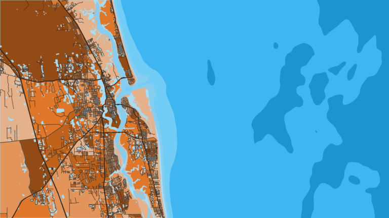 Illustration of St. Augustine, ledges and wahoo.