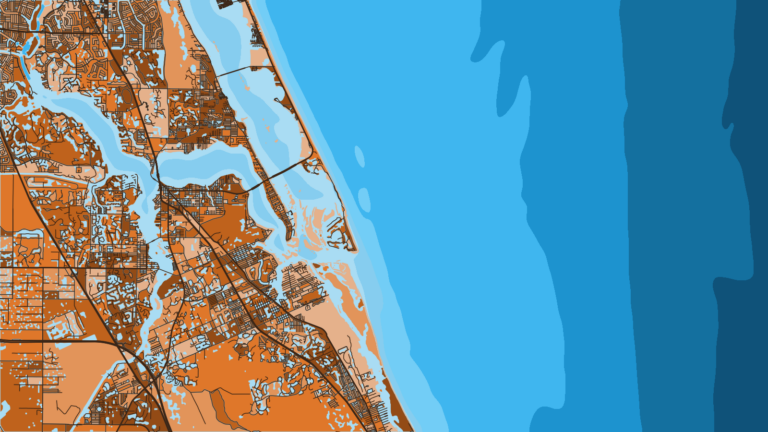 Illustration of Stuart, known as the "Sailfish Capital of the World".