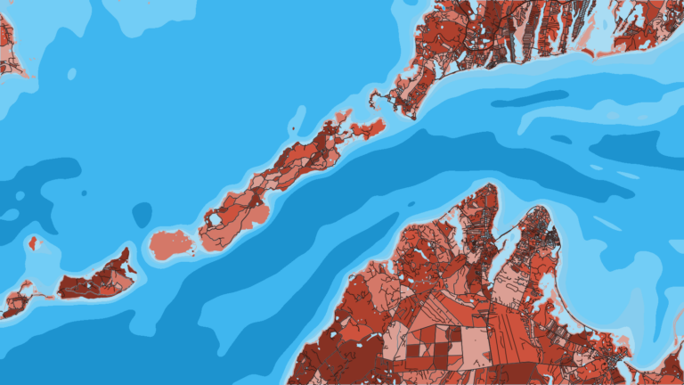 Illustration of Falmouth, access to Vineyard Sound and Buzzards Bay.