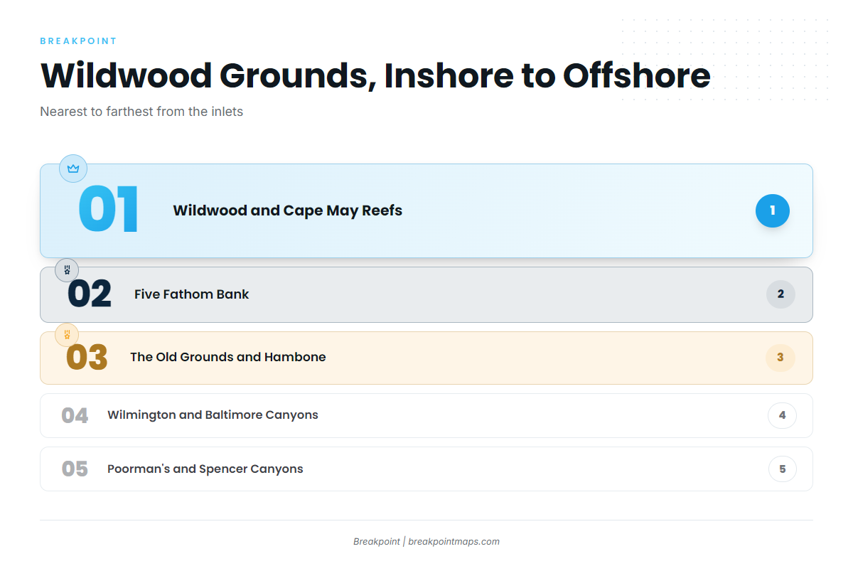 Fishing conditions (Wildwood)