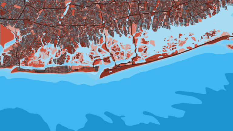 Illustration of Freeport, Jones Inlet access for party boats, wrecks, fluke and sea bass.