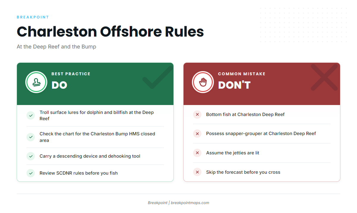 Charleston, SC Offshore Fishing Guide: Ramps to Gulf Stream