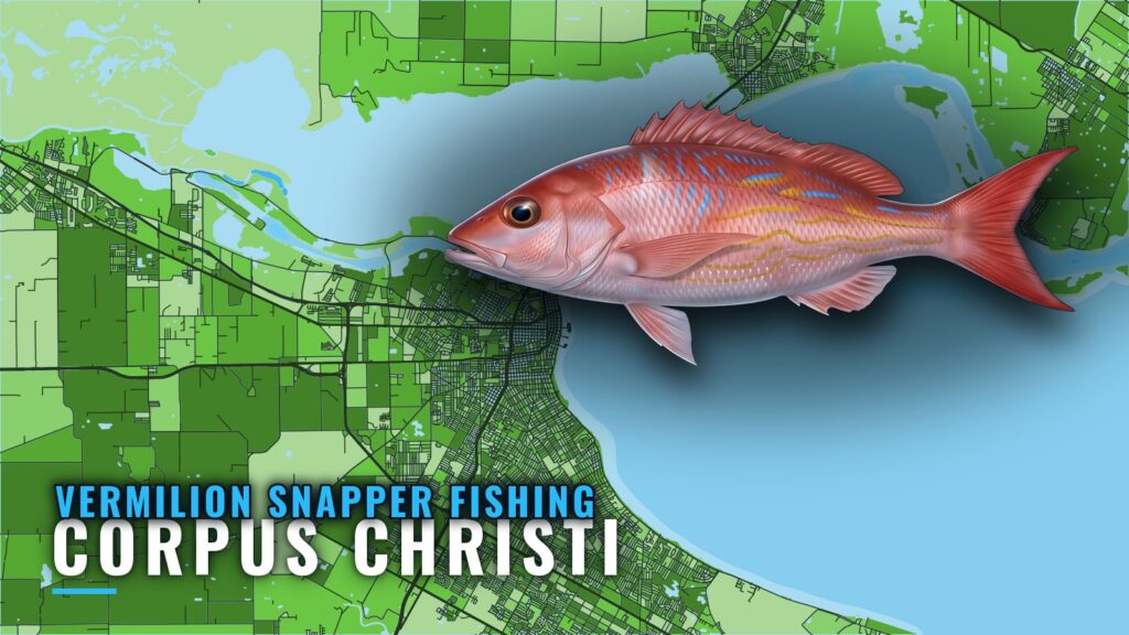 Vermilion snapper fishing out of Corpus Christi: grounds