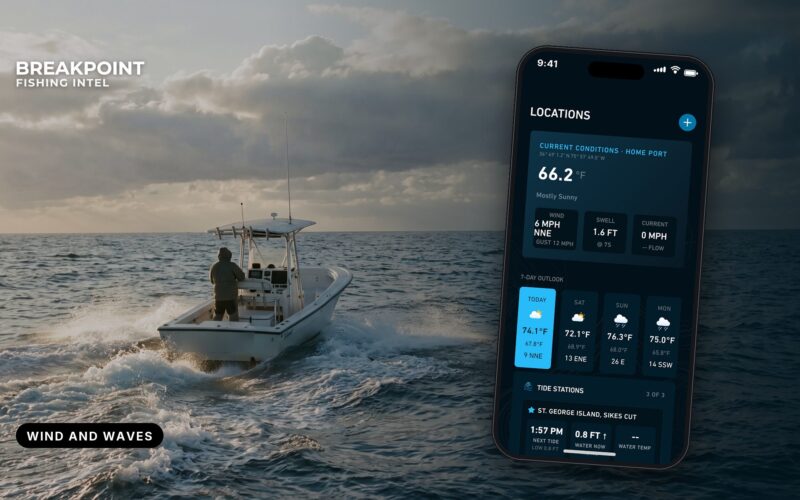 Reading Wind and Wave Forecasts for Offshore Trips