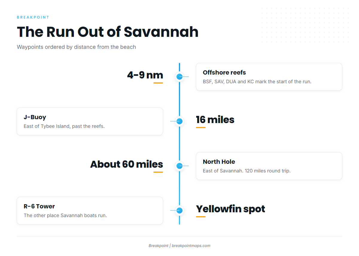 Where Savannah boats run