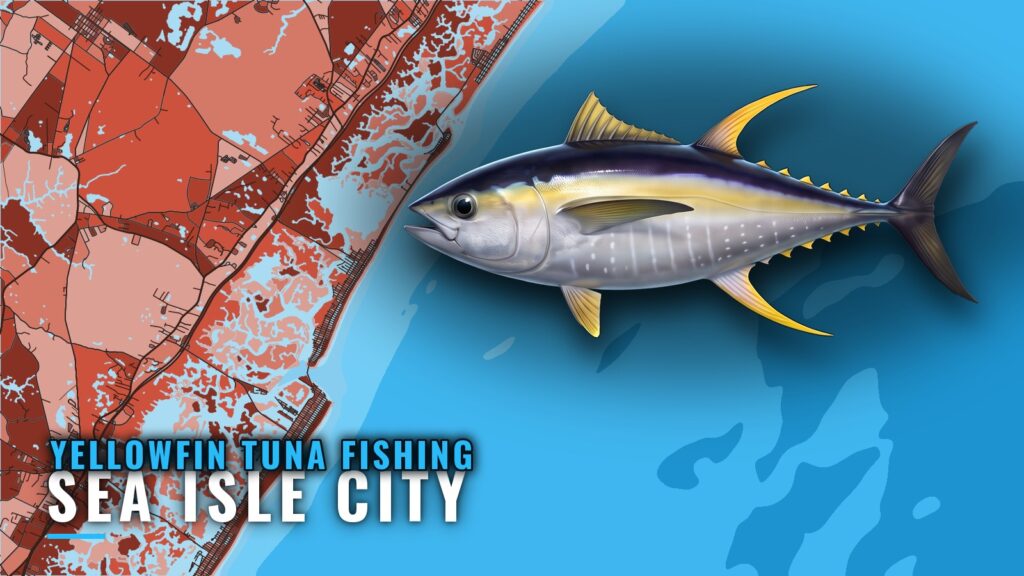Yellowfin Tuna Fishing Out of Sea Isle City: Grounds