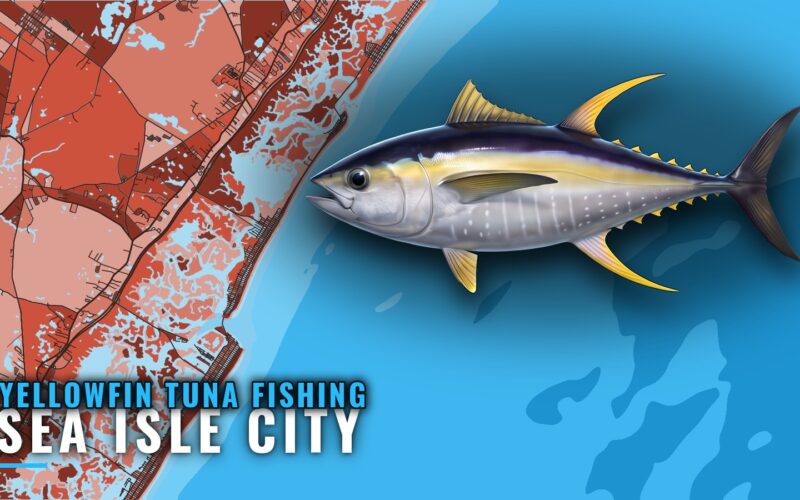 Yellowfin Tuna Fishing Out of Sea Isle City: Grounds